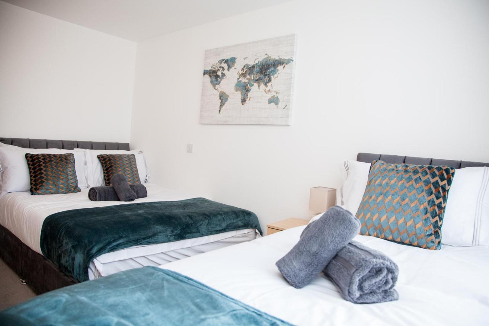 Penthouse - Liverpool City Centre - Nhs Stays - Liverpool Royal Hospital Экстерьер фото